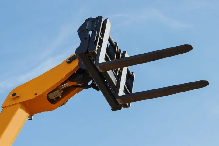 illustrating equipment used for pallet fork rental services