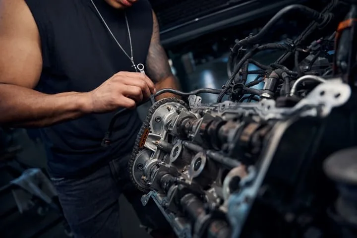 performing detailed diesel engine repair to ensure optimal performance and reliability.