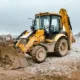 representing the versatility and power available through construction equipment rental services for building and excavation projects.