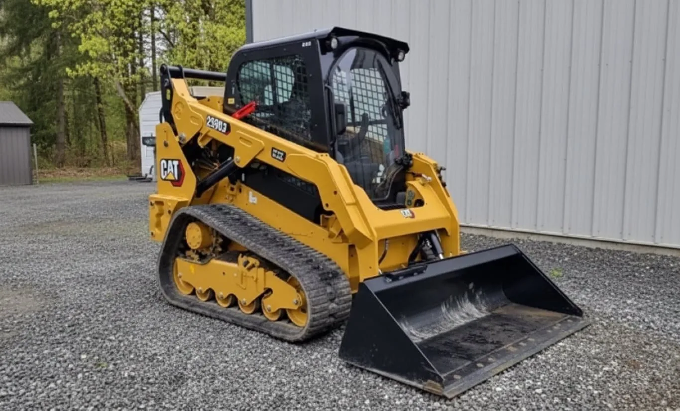 representing reliable compact track loader rental services for construction and landscaping projects