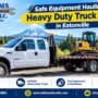 safe equipment hauling with heavy duty truck rental in Eatonville 90x90